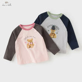 Girl Cotton T-Shirt – Cartoon Print